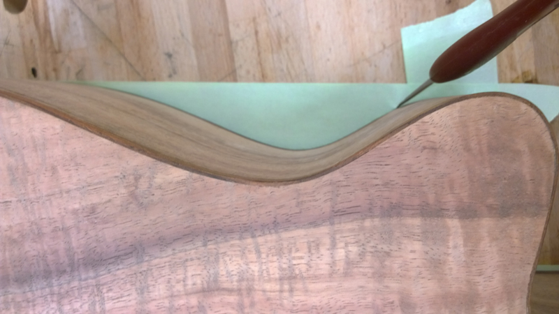 Back and sides with pore fill