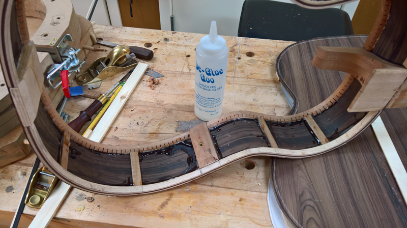 De-Glue-Do cleanup — addressing the squeeze-out