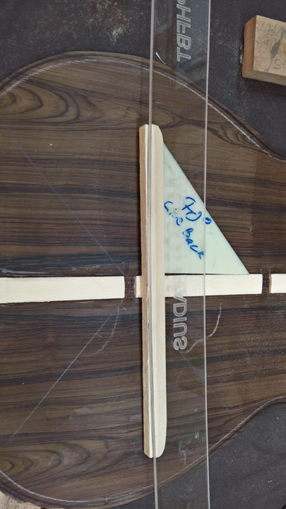 Radiusing braces with plane