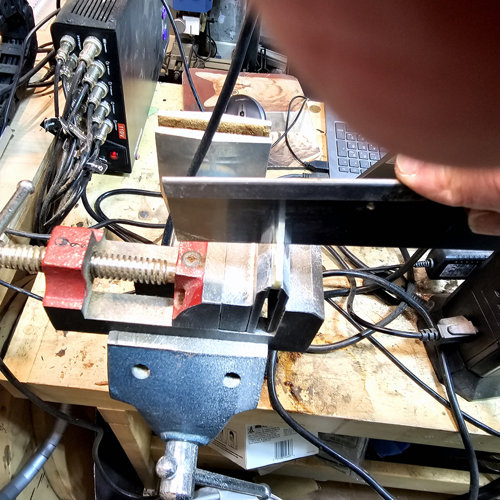 Nut slots filed to depth